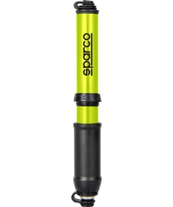 MINI POMPA PER BICICLETTA SPARCO IN ALLUMINIO GIALLA